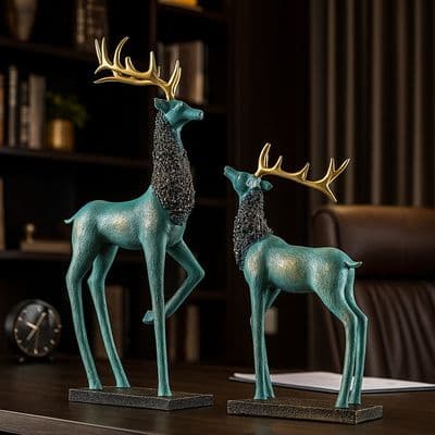 Elk Deer Sculptures thumbnail 3