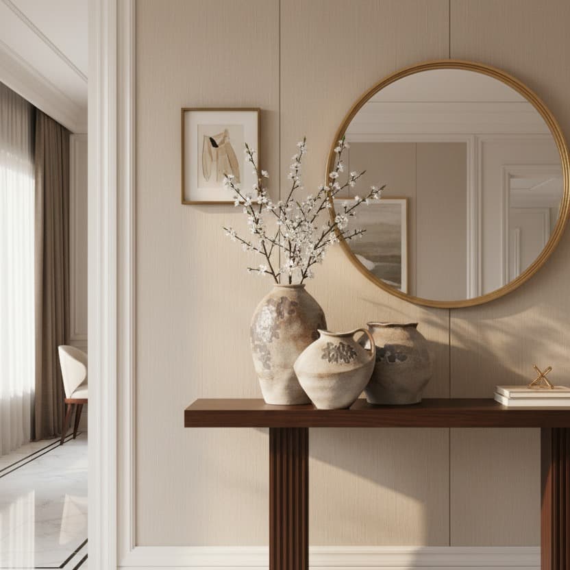 ALJ Decor styled interior display